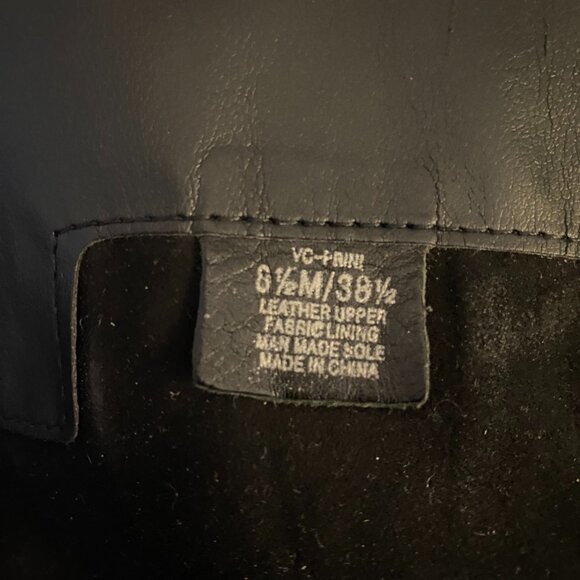 GUC Vince camuto "Prini" Leather Riding Boots~8 1/2M - Picture 3 of 6